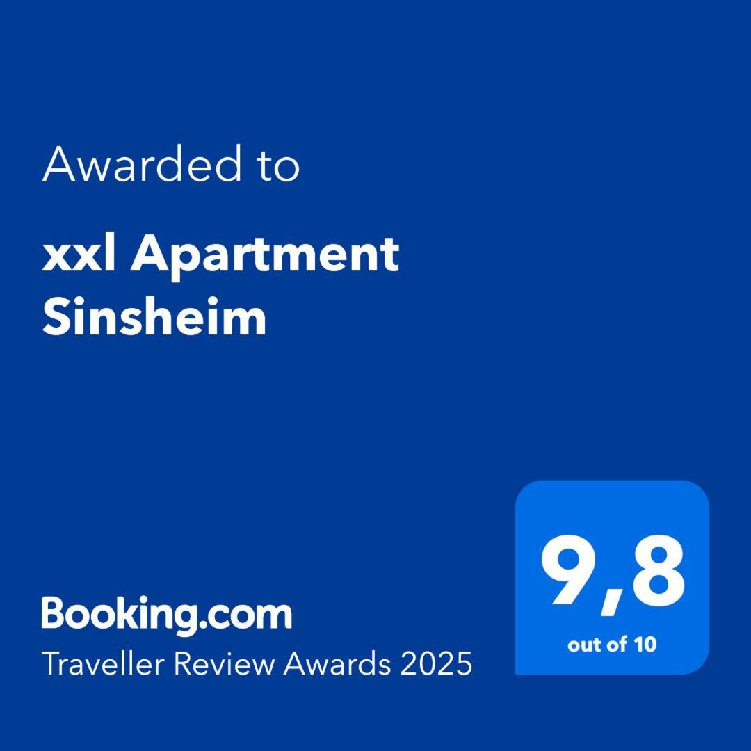 Xxl Apartment Sinsheim Eksteriør bilde